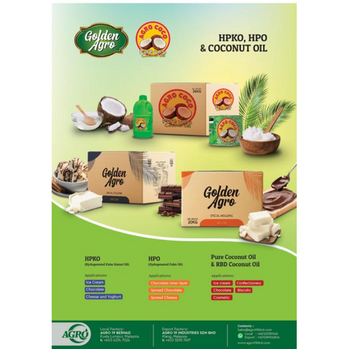 HPKO, HPO & COCONUT OIL