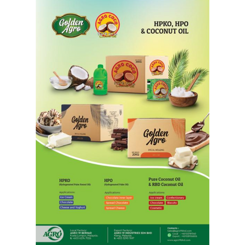 HPKO, HPO & COCONUT OIL