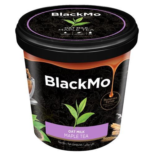BlackMo Oat Milk - Maple Milk Tea / Jasmine Milk Tea 340g