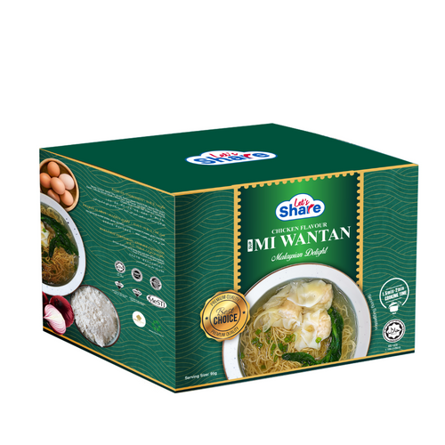 Let's Share Noodle Wantan Mee Soup Chicken Flavor 115g