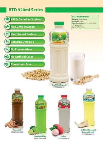 Soymaster & Jusmaster 920ml