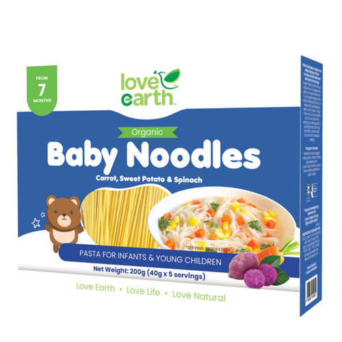Organic Baby Noodles 200g