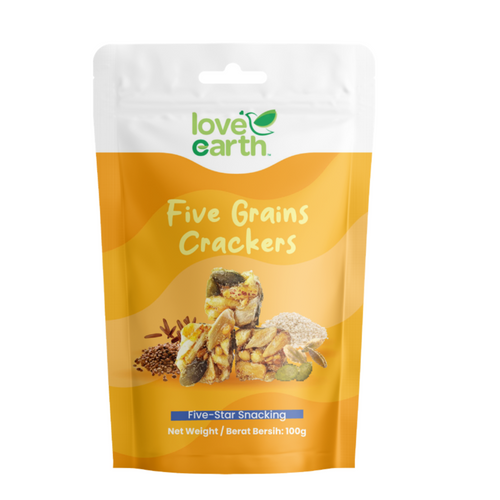 Five Grains Cracker 100g