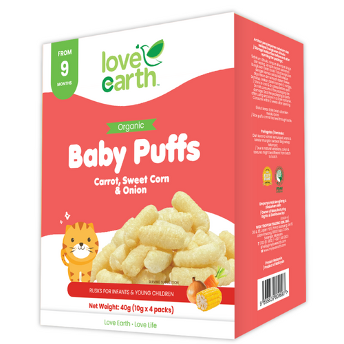 Organic Baby Puff 40g