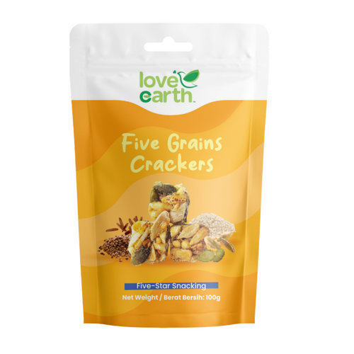 Five Grains Cracker 100g