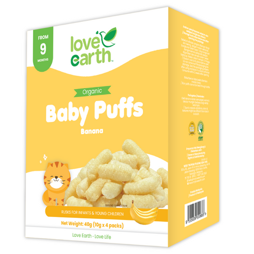 Organic Baby Puff 40g