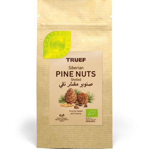 Shelled pine nuts