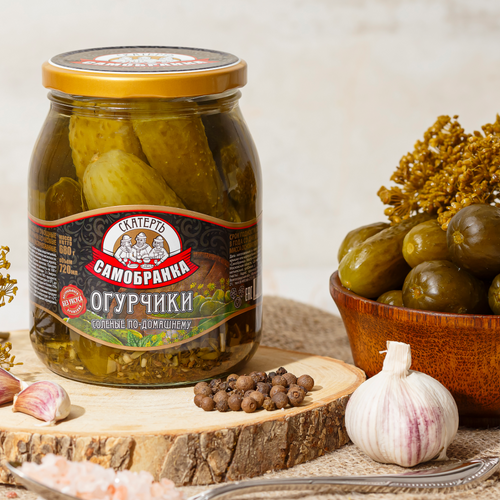 Salted cucumbers 