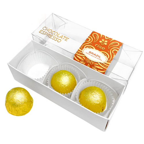 Chocolate candies with coffee filling ‘’Brazil‘’
