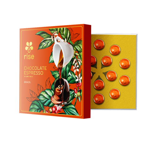Chocolate candies with coffee filling ‘’Brazil‘’
