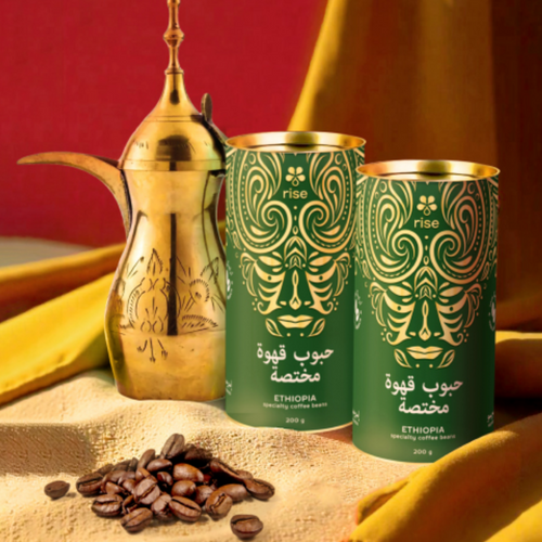 100% Arabica coffee RISE 