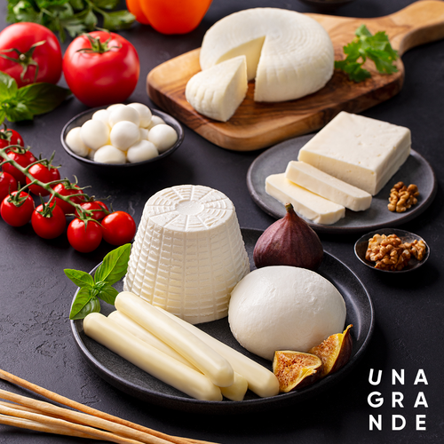 Unagrande Company is a Russian lifestyle manufacturer of fresh cheeses with perfect taste and impeccable quality.