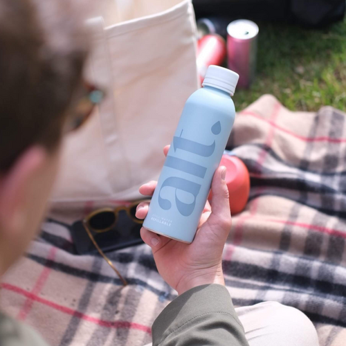 altwater - still spring water in an infinitely-recyclable aluminium bottle