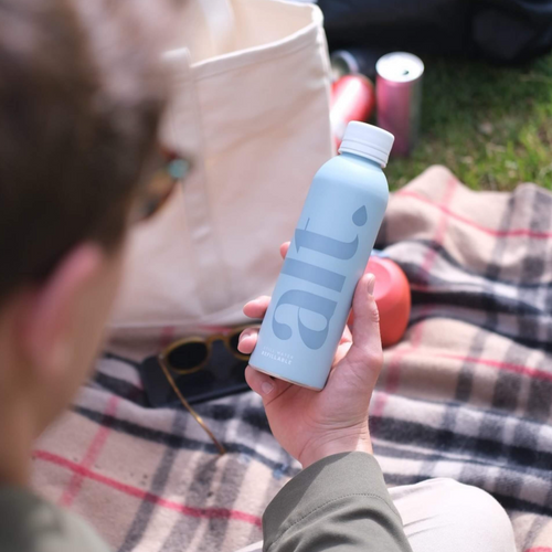 altwater - sparkling spring water in an infinitely-recyclable aluminium bottle