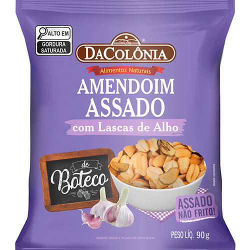 Amendoim Assado com Lascas de Alho