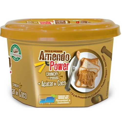 AmendoPower com açúcar de coco