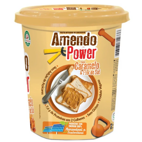 Amendopower sabor  Caramelo e Flor de Sal