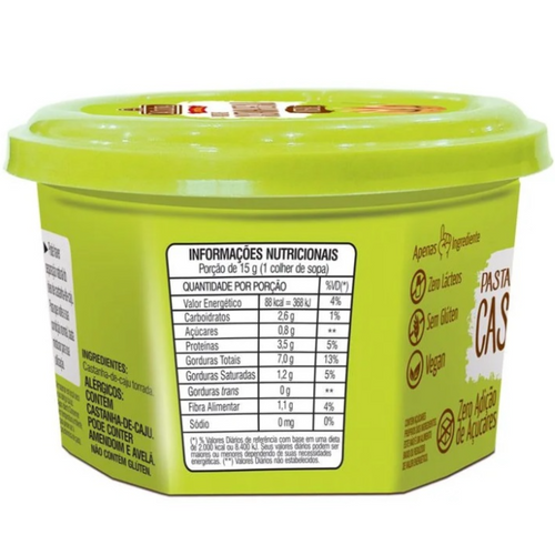 Creme de Castanha de Caju Integral