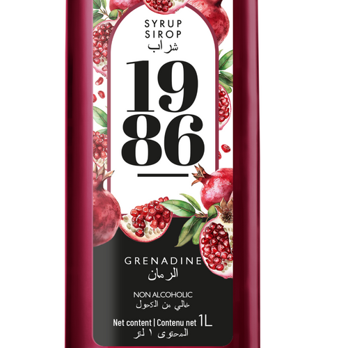 1986 Syrup Grenadine