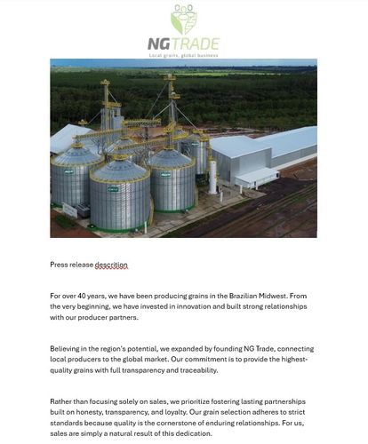 PRESS RELEASE