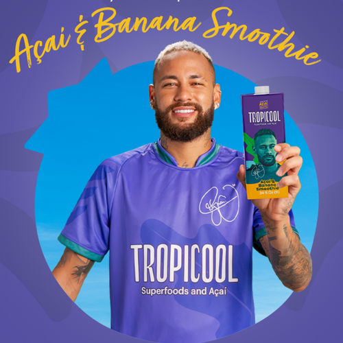 Neymar Smoothie Banana & Açaí 1L