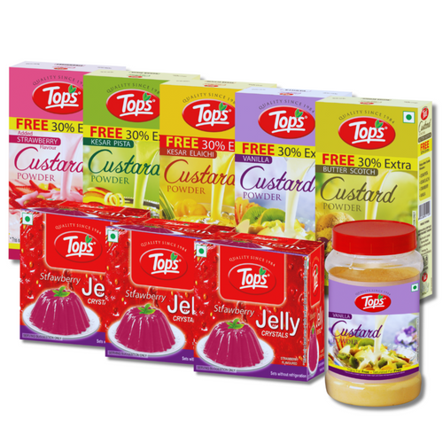 TOPS Custards and TOPS Jelly