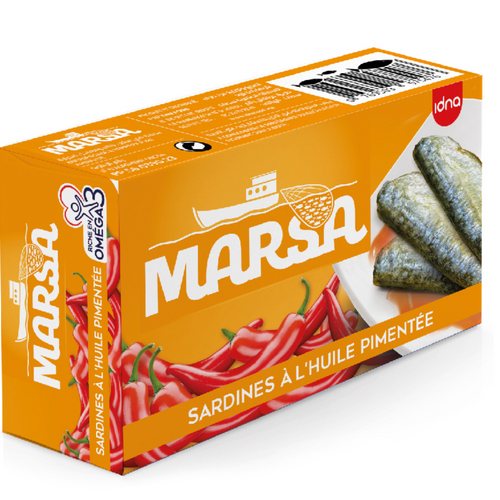 Marsa – Sardines in Spicy Oil (125 g)