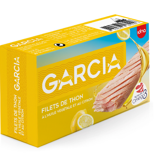Garcia – Tuna Fillets with Vegetable Oil and Lemon (125g)