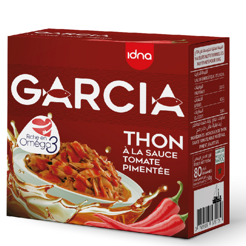 Garcia – Chunked Tuna with Spicy Tomato Sauce (80 g)