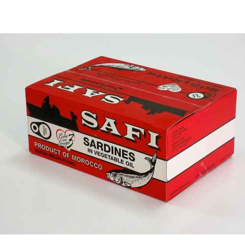 Canned sardines