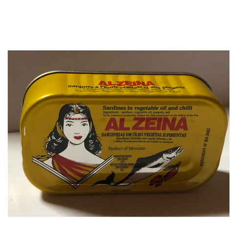 CANNED SARDINE IN VEGETABLE OIL AND PAPPERS
