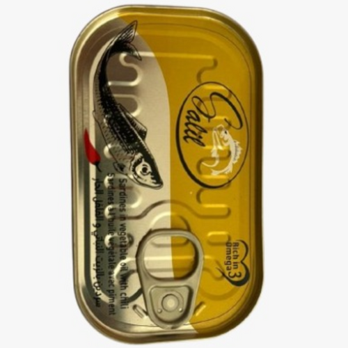 Canned sardines