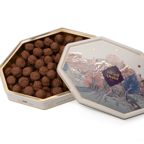 Chocolate stuffed Petit Four
