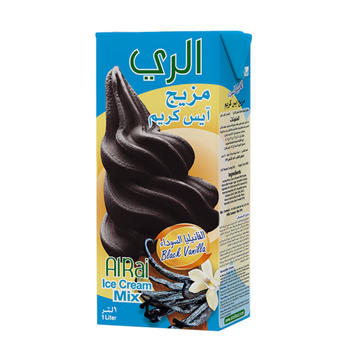 Black Vanilla Ice Cream Mix
