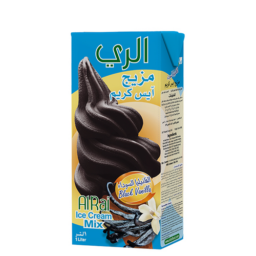 Black Vanilla Ice Cream Mix
