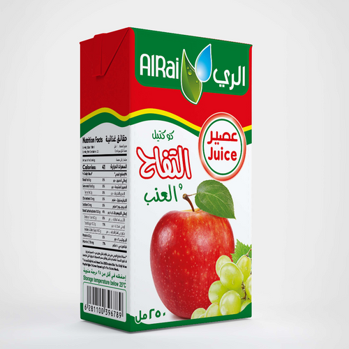 Apple and Grape Cocktail Juice