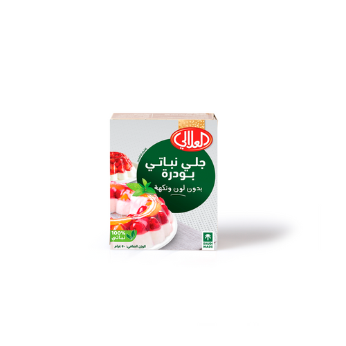 Vegetable Dessert Strawberry Jelly & Clear Unflavored Jelly