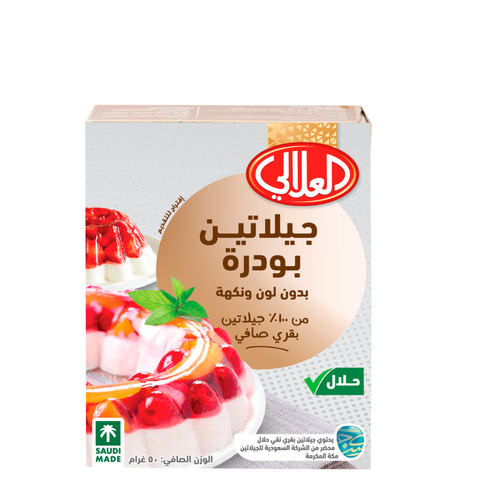 Gelatin Desserts & Gelatin Powder clear & unflavored