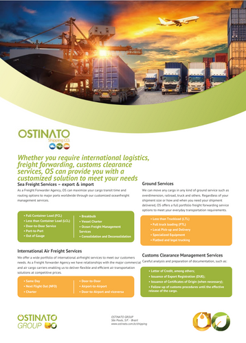 OSTINATO Shipping