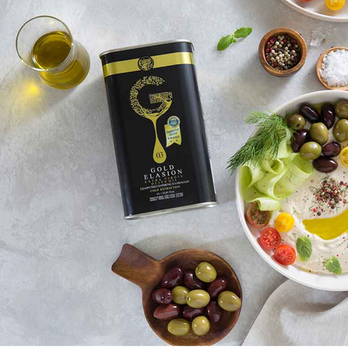 EXTRA VIRGIN OLIVE OIL GOLD ELASION