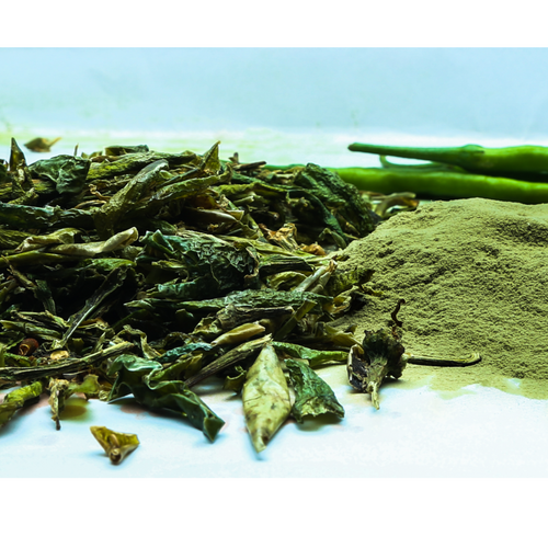 Dehydrated Green Chili Powder/Flakes
