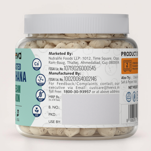 Heeva Makhana Cream & Onion 100G