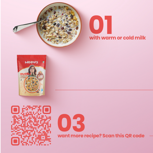 Heeva Muesli Crunchy Nut Mix