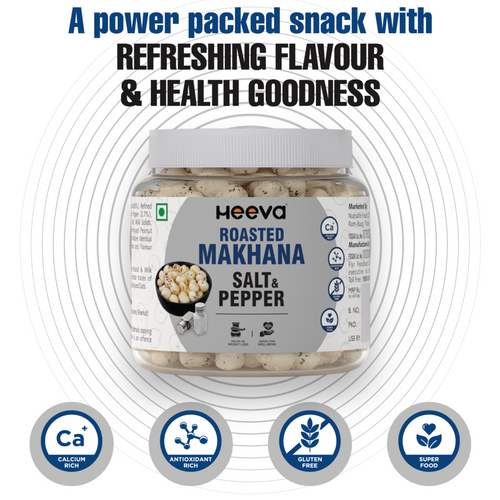 Heeva Makhana Salt & Pepper 100G