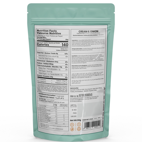 50G Heeva Makhana Cream & Onion