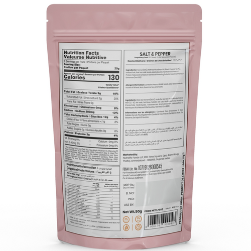 50G Heeva Makhana Salt & Pepper