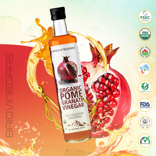 Organic Pomegranate Vinegar