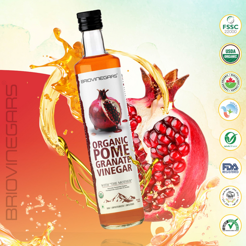 Organic Pomegranate Vinegar