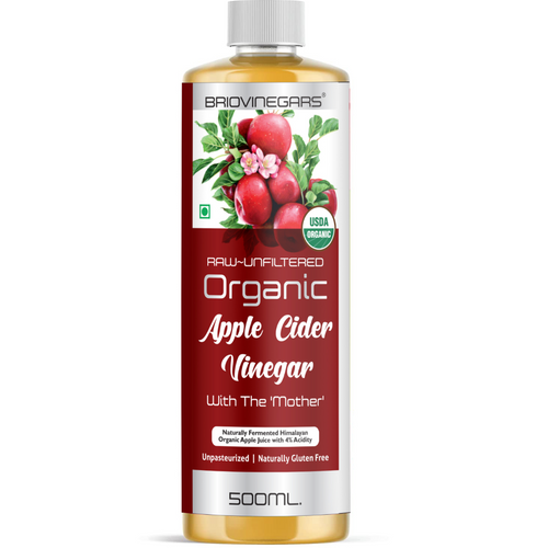 Organic Apple Cider Vinegar Raw Unfiltered