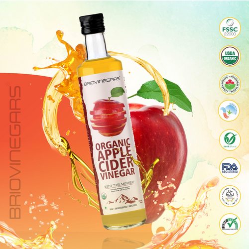 Organic Apple Cider Vinegar Raw Unfiltered